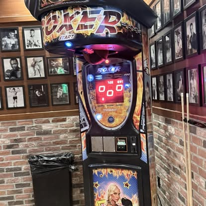 Boxer arcade punching machine